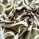 Cloud Brown Base Print On Satin Lycra S24 SLPS01