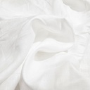Linen White Dyed Fabric