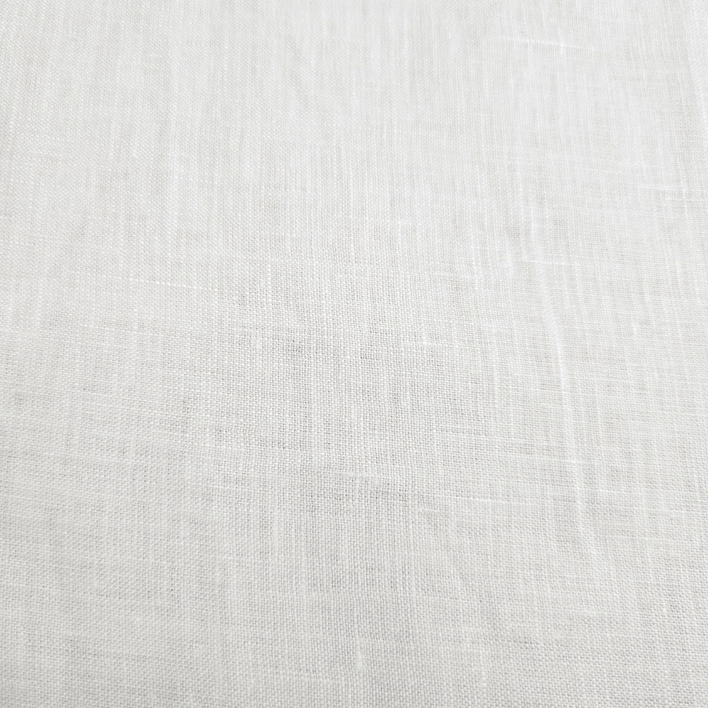 Linen White Dyed Fabric
