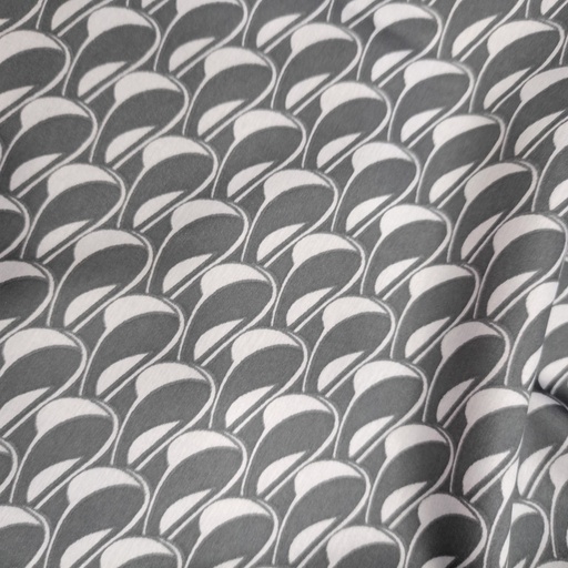 Shell Print On Satin Lycra S24 SLPS05
