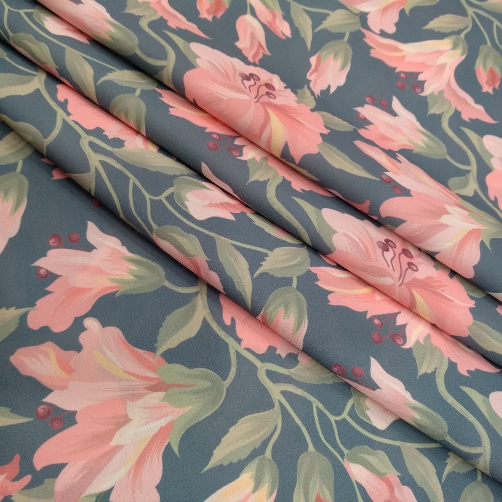 Royal Georgette Print #202218