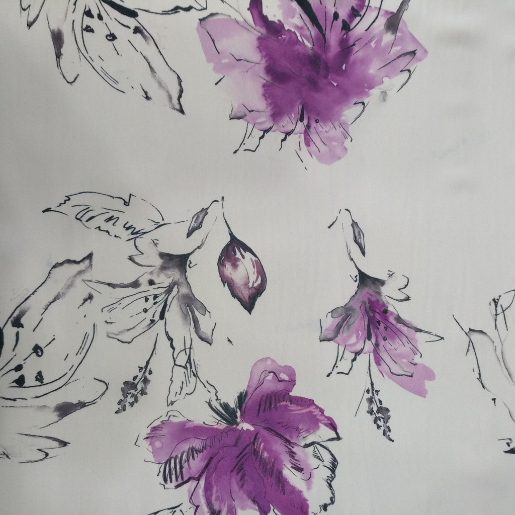 Royal Georgette Print #202231