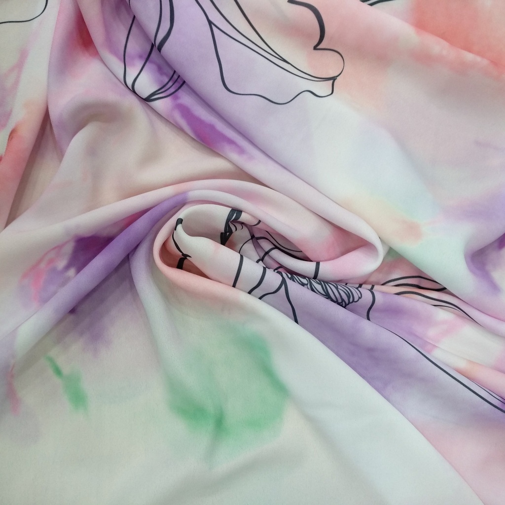 Royal Georgette Print #202233