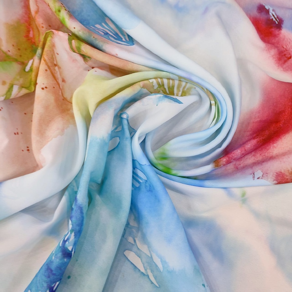 Royal Georgette Print #202252