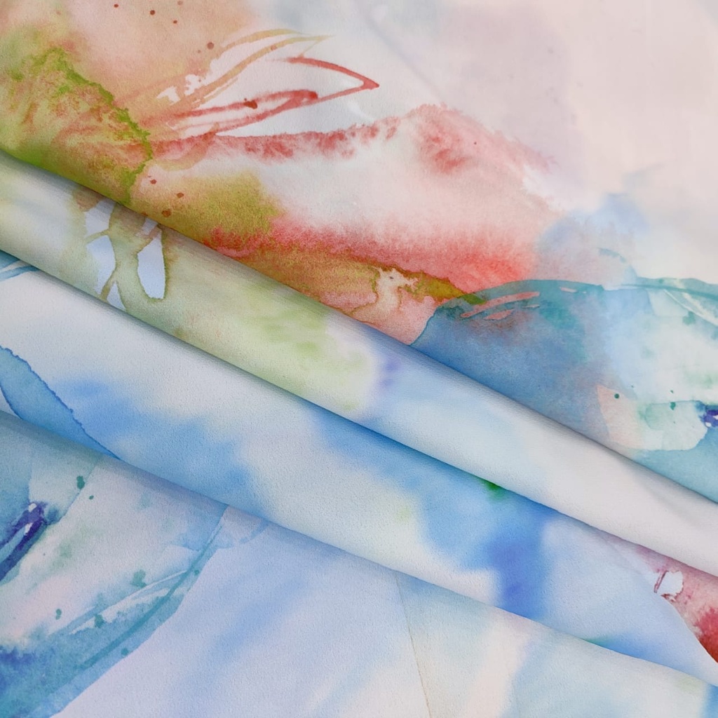 Royal Georgette Print #202252