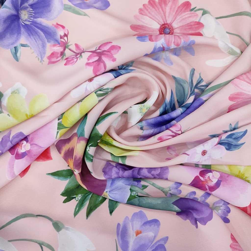 Royal Georgette Print #202257