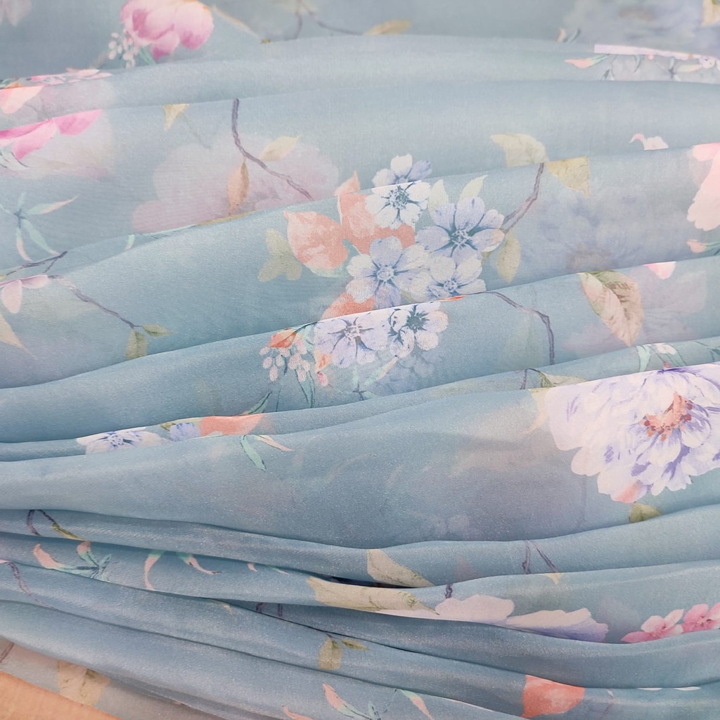 Organza Print #202240