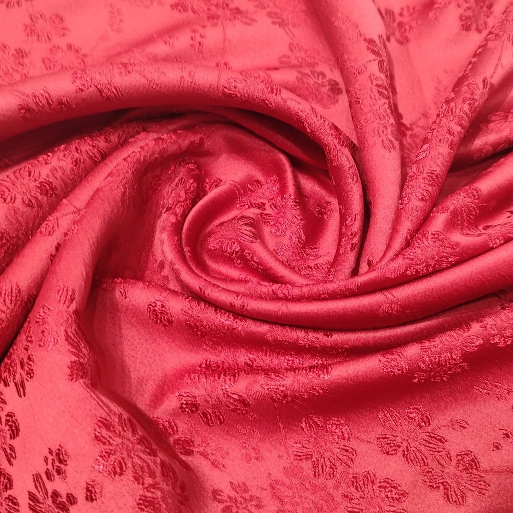 Turino Jacquard TJ141 (Colour 06: Red, Des No: SR-023-9351)