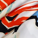 Tropical Print On  Banana Crepe SS22A-BCP01