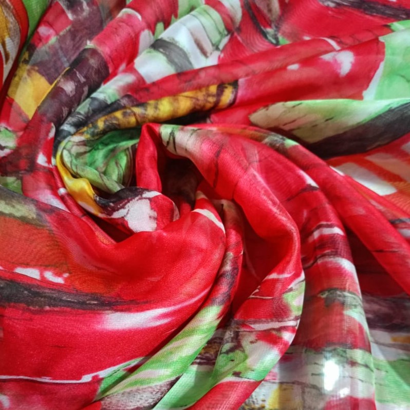  Print On Flat Chiffon 