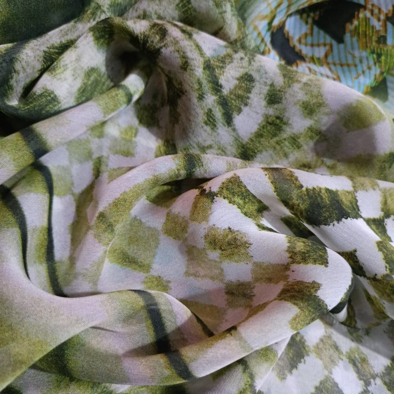  Print On Flat Chiffon 