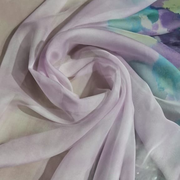  Print On Flat Chiffon 