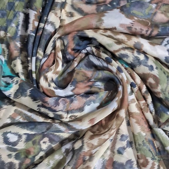  Print On Flat Chiffon 