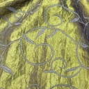 Macroni Affrican Prints On Embroidered Taffeta