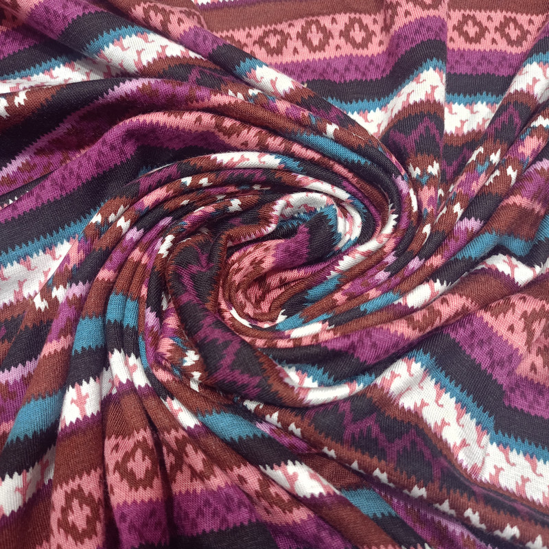 Modal Knitted Print 1