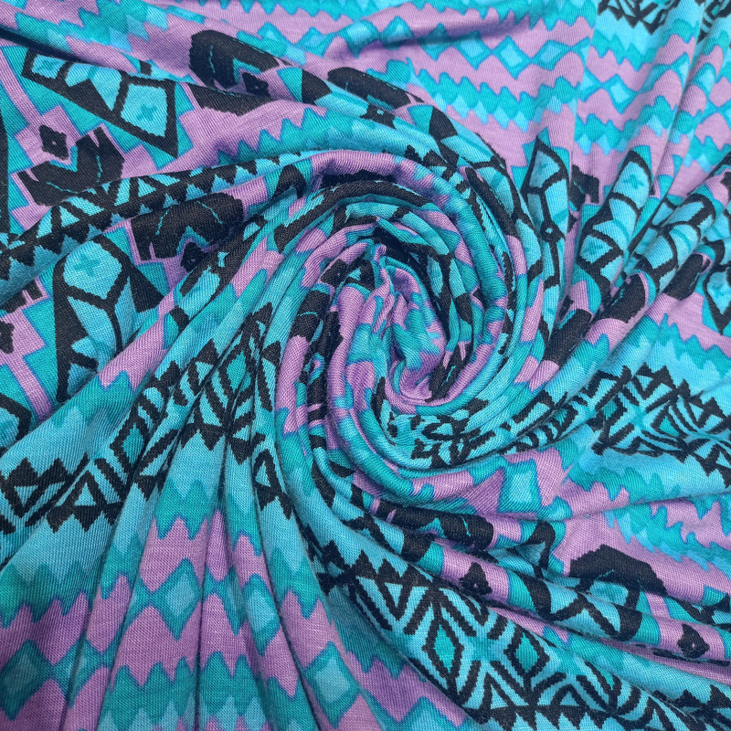 Modal Knitted Print 5