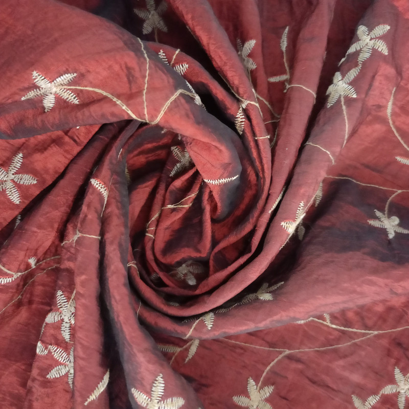 Prints On Embroidered Taffeta ETPS18