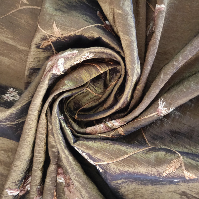 Prints On Embroidered Taffeta ETPS21