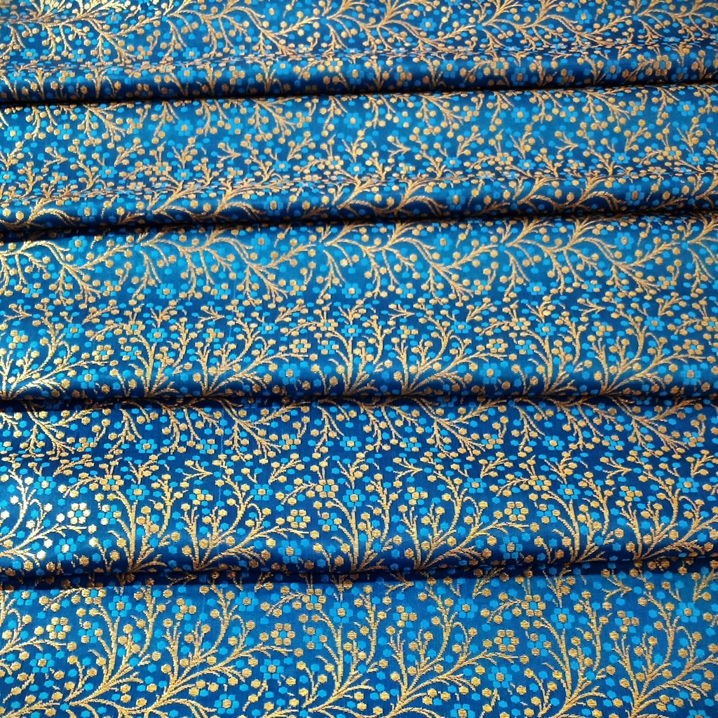 Vivid  Print On Chinese Jacquard S24 CJPA09