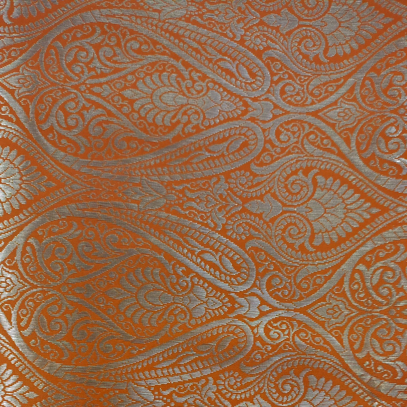 Aqua Print On Chinese Jacquard S24 CJPA15