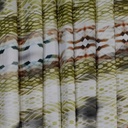 Brown Snake Skin Print On Twill Satin TPB72 (PA03C#1)