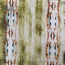 Brown Snake Skin Print On Twill Satin TPB72 (PA03C#1)