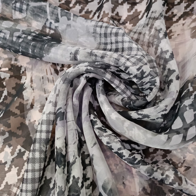 Print On Flat Chiffon #3