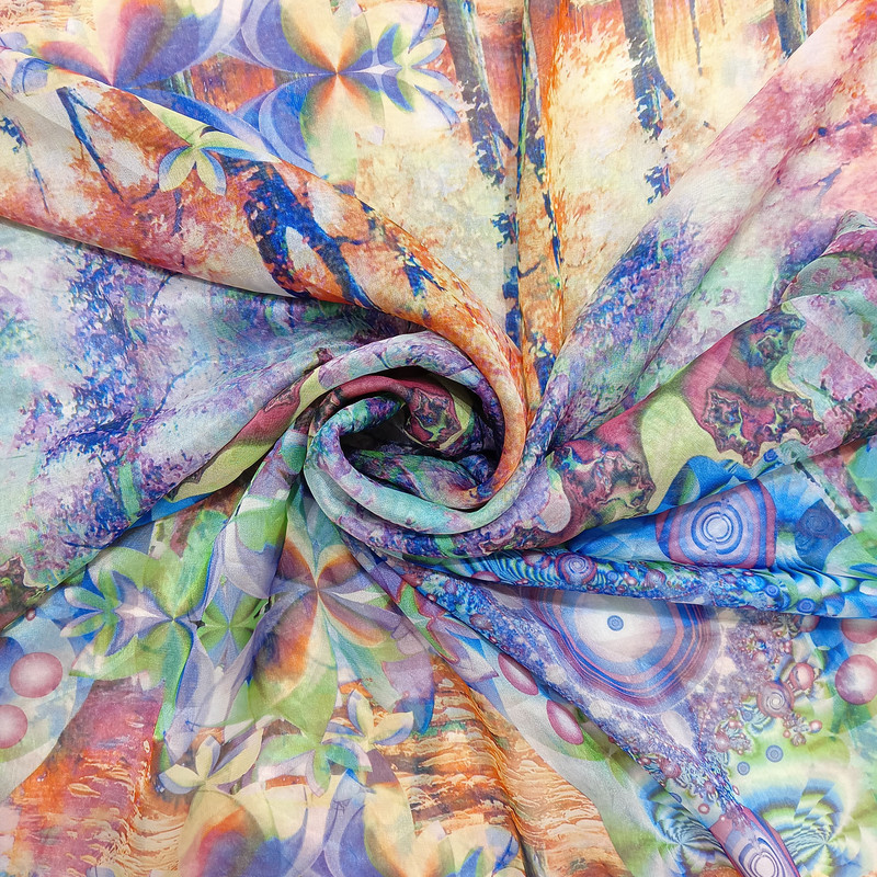 Print On Flat Chiffon #8