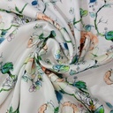 Rose Wall Art Print On Korean Satin SS22A-KSPA38