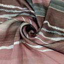 Desert Artwork Print On Korean Satin SS22N-KSPB77