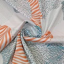 Dots Artwork Print Korean Satin SS22L-KSPL44