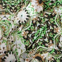 Missoni Green Print On Korean Satin S23 KSPS71