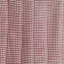 Cotton Red & White Check Y/D Fabric