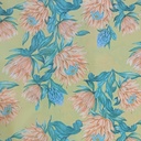 Marigold Flower Print On Royal Georgette SS22A-RGPA26