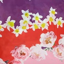 Roses Print On Royal Georgette SS22A-RGPA36