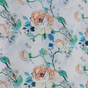Rose Wall Art Print On Royal Georgette SS22A-RGPA38