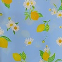 Lemon Print On Royal Georgette SS22L-RGPL46