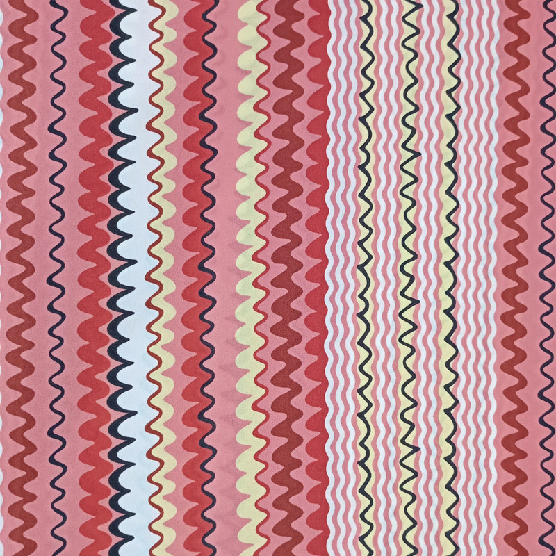 Wave Print On Royal Georgette SS22N RGPB35