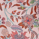 Peach Base Big Floral Print On Royal Georgette SS2N RGPB41