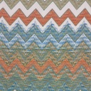 Zig Zag Lookprint On Royal Georgette SS22N RGPB55