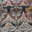 Wave Artwork Print On Royal Georgette SS22N RGPB96