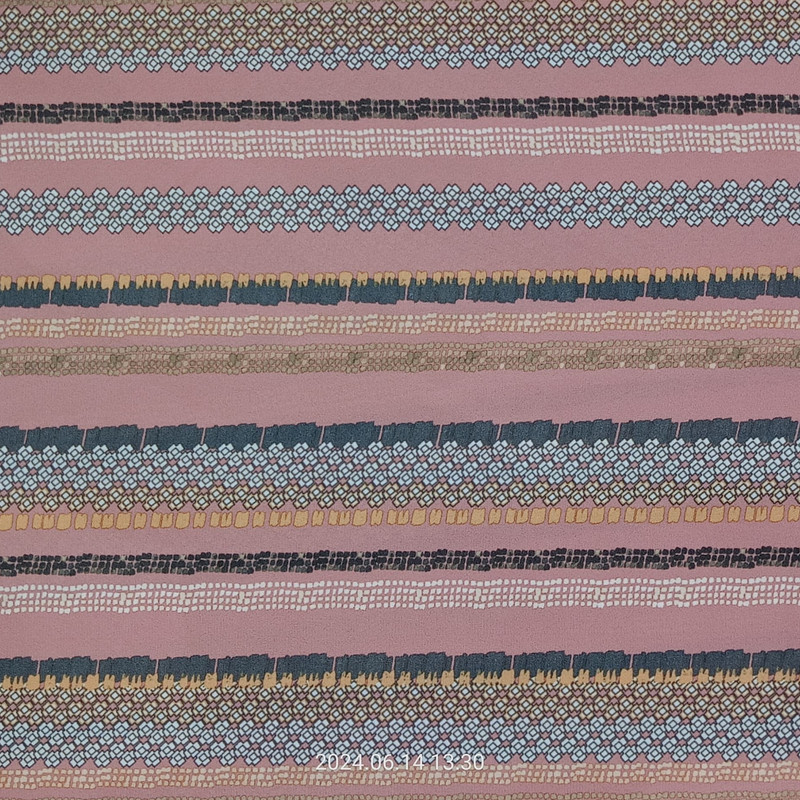 Silver Bohemian Print On Royal Georgette SS2N RGPB99