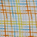 Rainbow Check Print On Royal Georgette SS2N RGPB108