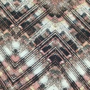 Red Abstract Art Print On Royal Georgette SS2N RGPB117