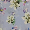 Sky Floral Print On Royal Georgette SS22N RGPB121