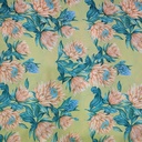 Yellow Base Marigold Flower Print On Royal Georgette SS22A-RGPA32