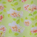 Green Base Pastel Flower Print On Royal Georgette SS22A-RGPA45