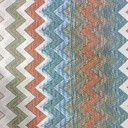 Zig Zag Lookprint On Royal Georgette SS22N RGPB56