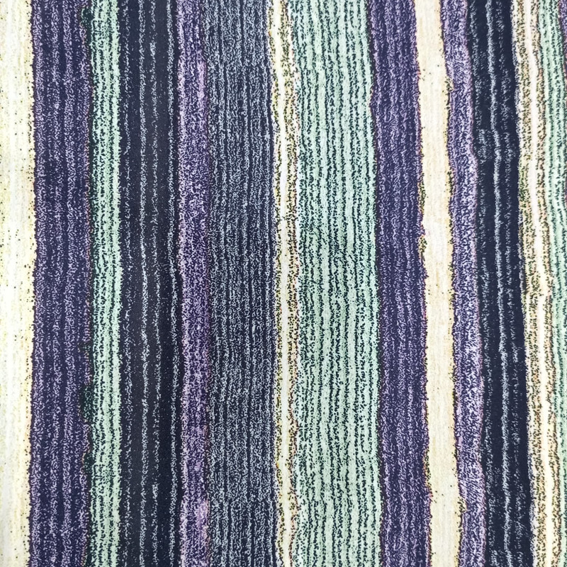 Rug Brown & Green Print On Royal Georgette SS2N RGPB104