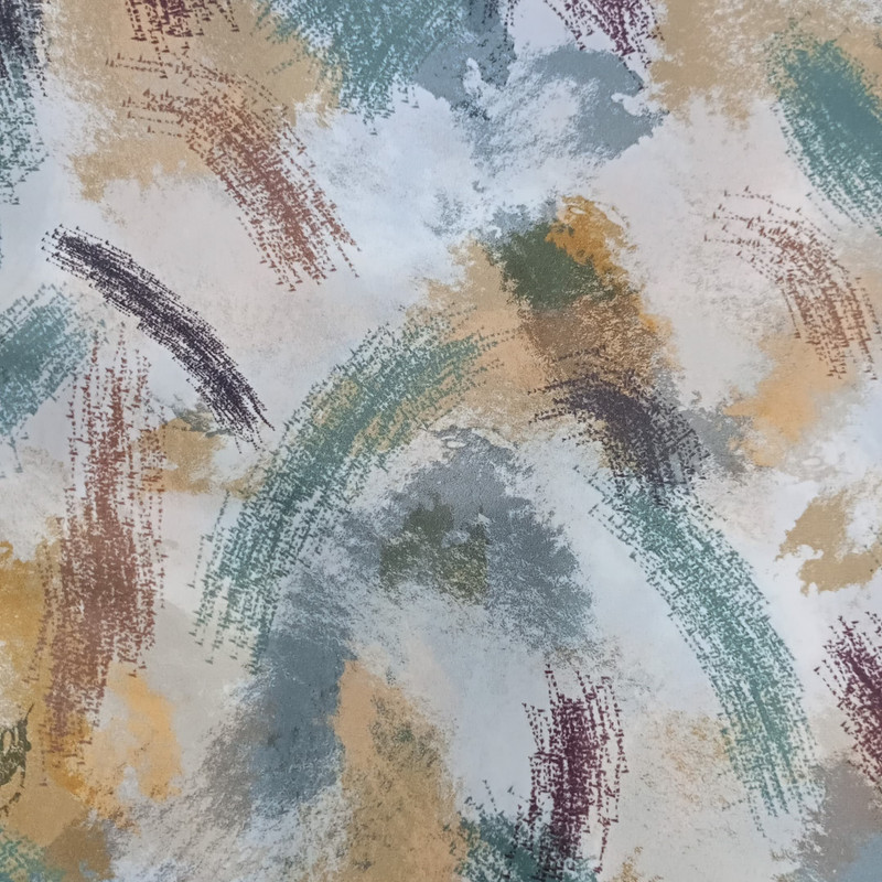 Brush Shades Prints On Royal georgette S24 RGPS38